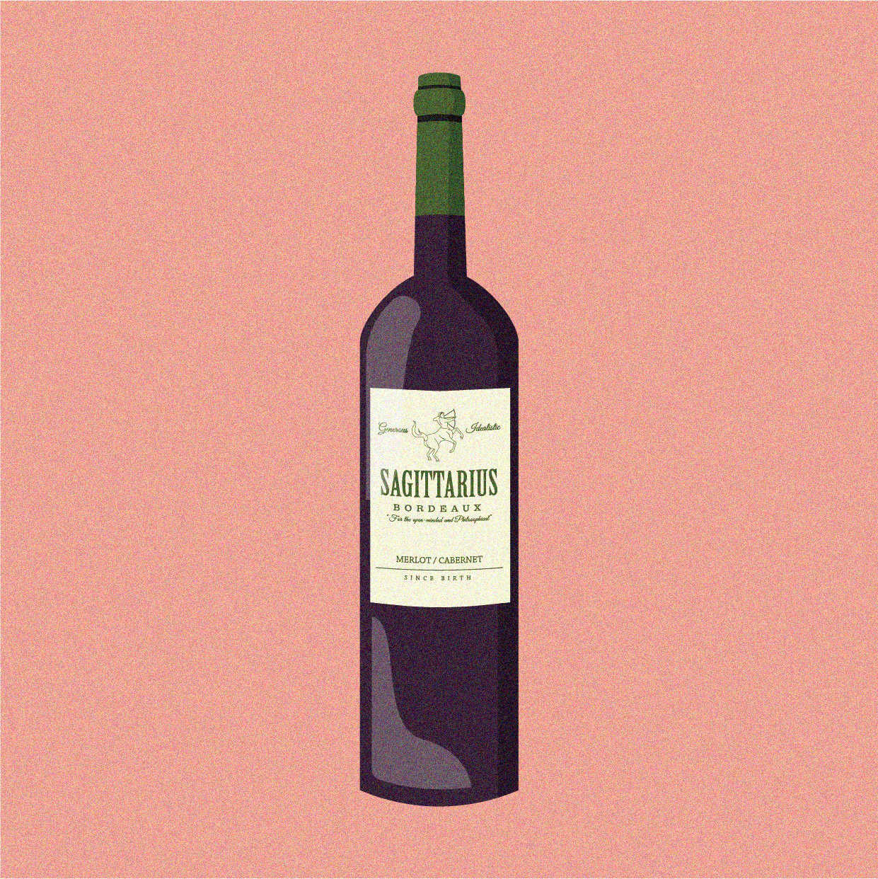 Sagittarius - Red Wine